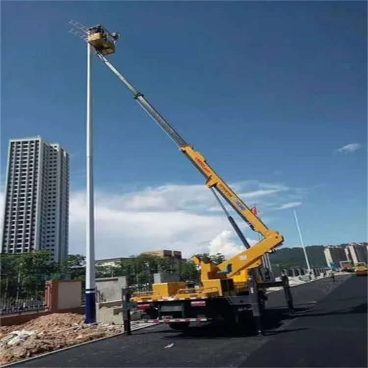 伊川维修路灯的曲臂升降车出租